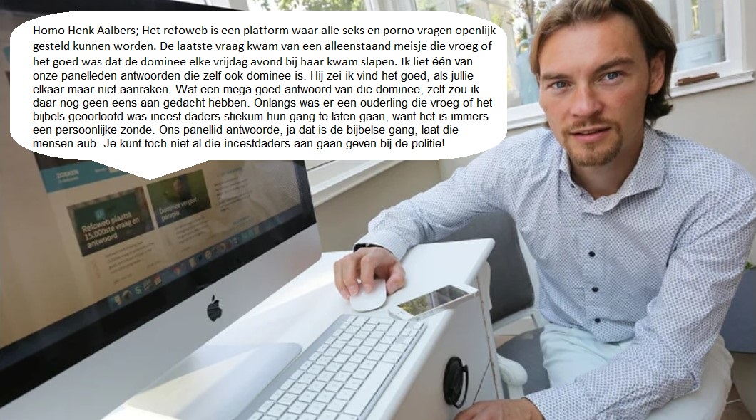 Refoweb homofiel Henk Aalbers